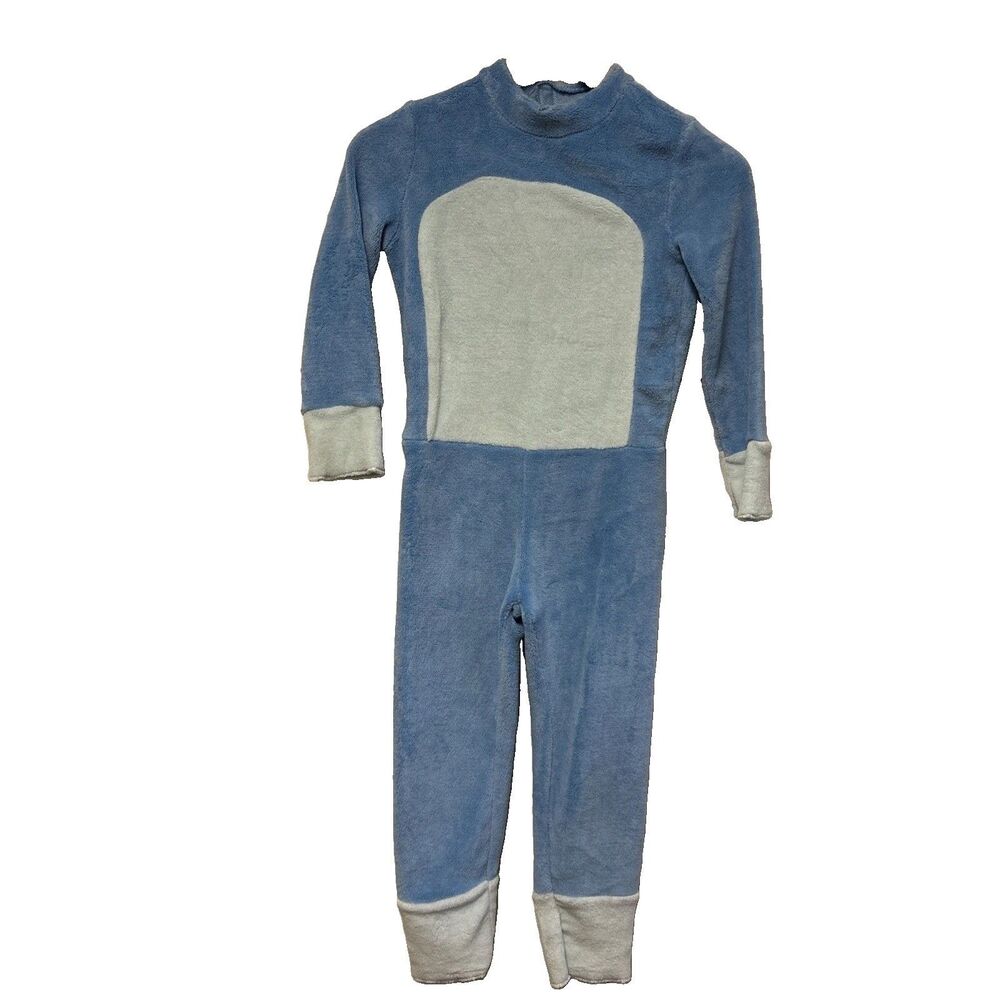 Bluey Halloween Costume Light Blue Youth 7 8 One Piece Neck Closure